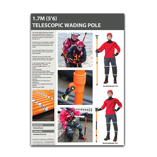 Telescopic Wading Pole Datasheet